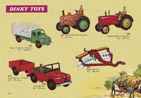 Dinky Toys Katalog 1963