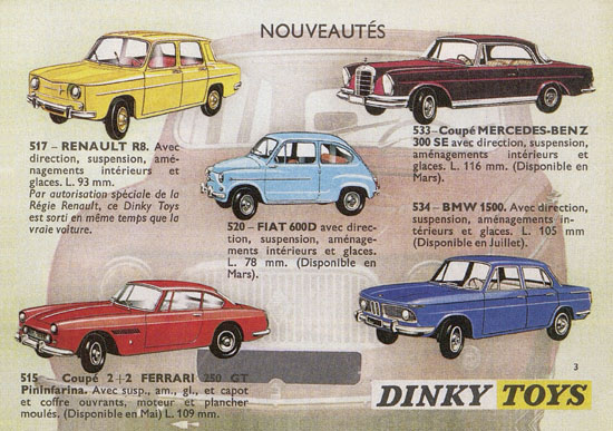 Dinky Toys Katalog 1963 Reedition Atlas 2013