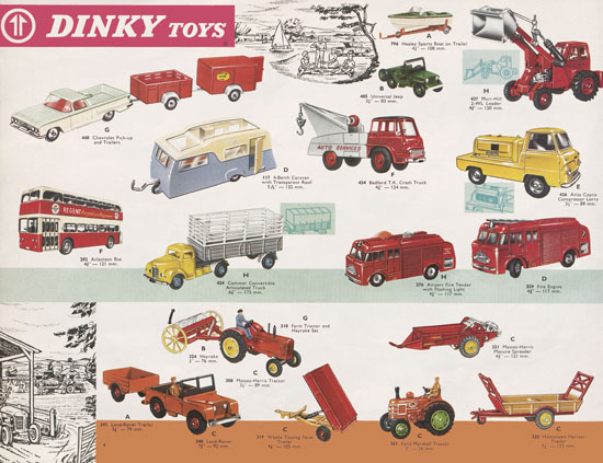 Dinky Toys Katalog 1964, Dinky Supertoys 1964