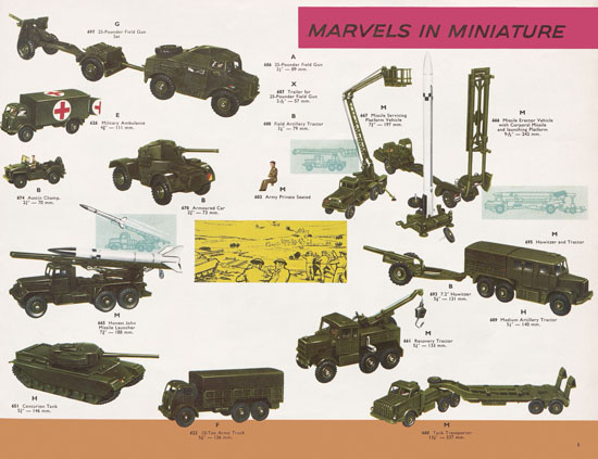 Dinky Toys Katalog 1964, Dinky Supertoys 1964