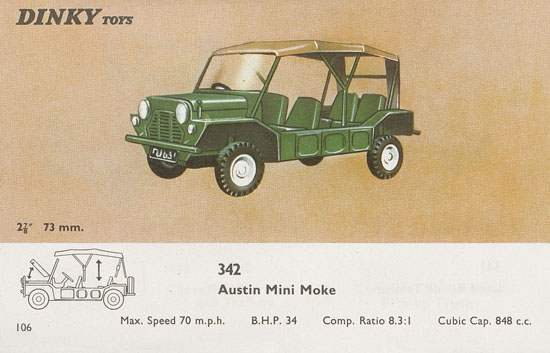 Dinky Toys Katalog 1965