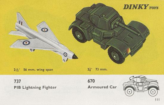 Dinky Toys Katalog 1965