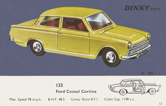 Dinky Toys Katalog 1965