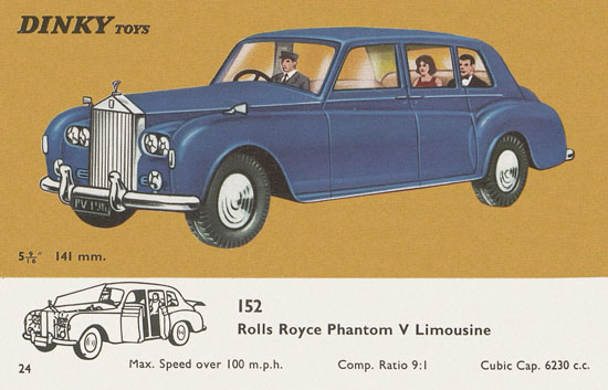 Dinky Toys Katalog 1965