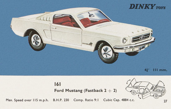 Dinky Toys Katalog 1965