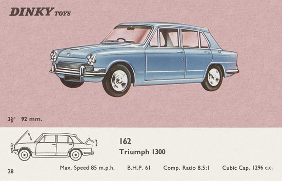 Dinky Toys Katalog 1965