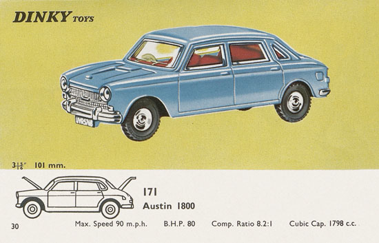 Dinky Toys Katalog 1965