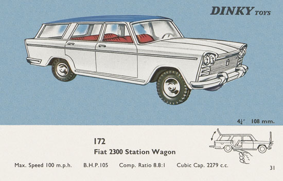 Dinky Toys Katalog 1965