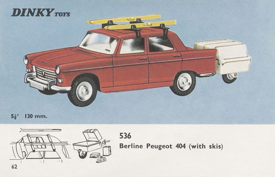 Dinky Toys Katalog 1965