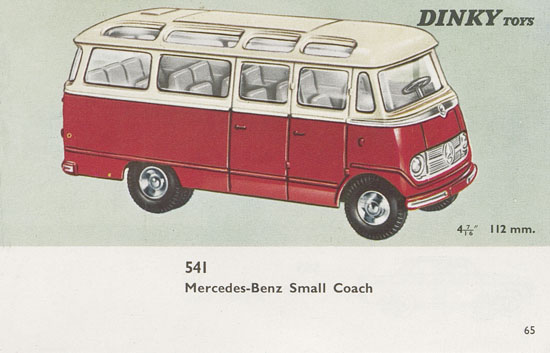 Dinky Toys Katalog 1965