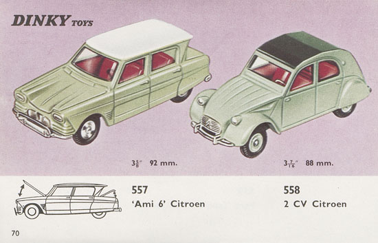 Dinky Toys Katalog 1965