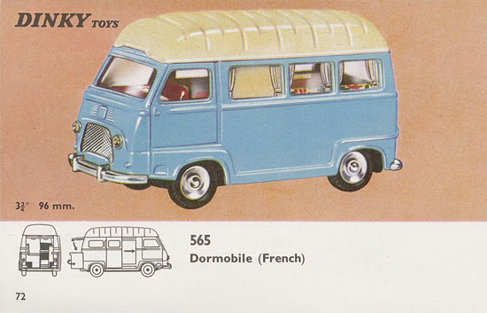 Dinky Toys Katalog 1965