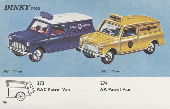 Dinky Toys Katalog 1965