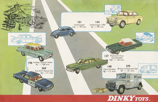 Dinky Toys Katalog 1965, Dinky Supertoys 1965