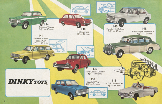 Dinky Toys Katalog 1965, Dinky Supertoys 1965