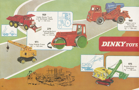 Dinky Toys Katalog 1965, Dinky Supertoys 1965