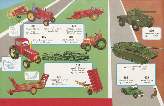 Dinky Toys Katalog 1965, Dinky Supertoys 1965