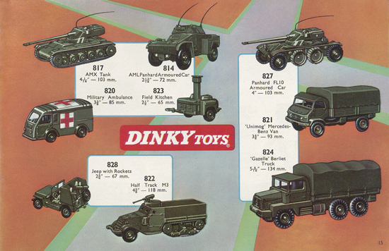 Dinky Toys Katalog 1965, Dinky Supertoys 1965