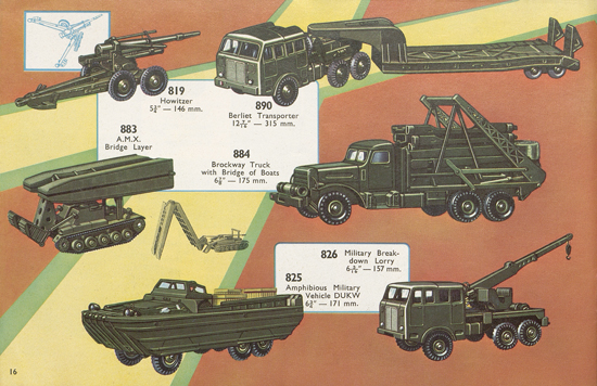 Dinky Toys Katalog 1965, Dinky Supertoys 1965