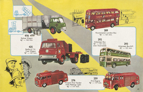 Dinky Toys Katalog 1965, Dinky Supertoys 1965