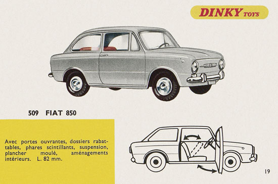 Dinky Toys Katalog 1967