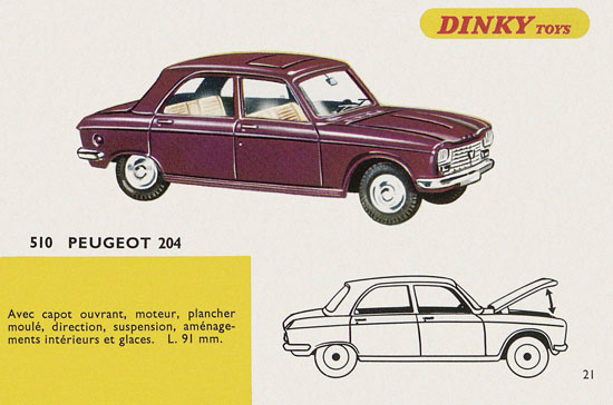 Dinky Toys Katalog 1967