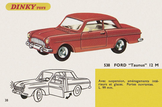 Dinky Toys Katalog 1967