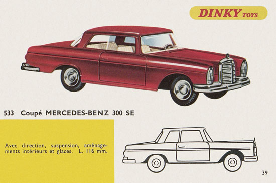 Dinky Toys Katalog 1967