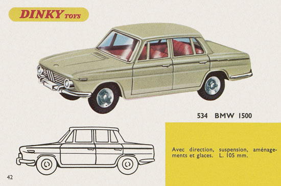 Dinky Toys Katalog 1967