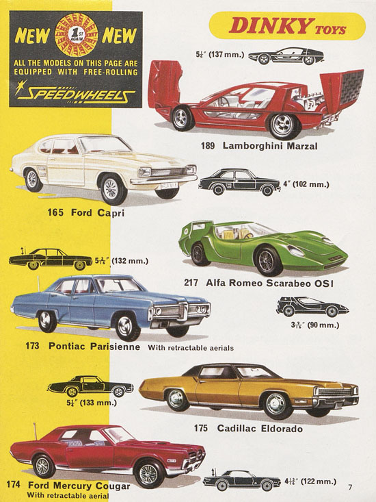 Dinky Toys Katalog 1969 No. 5, Dinky Supertoys 1969