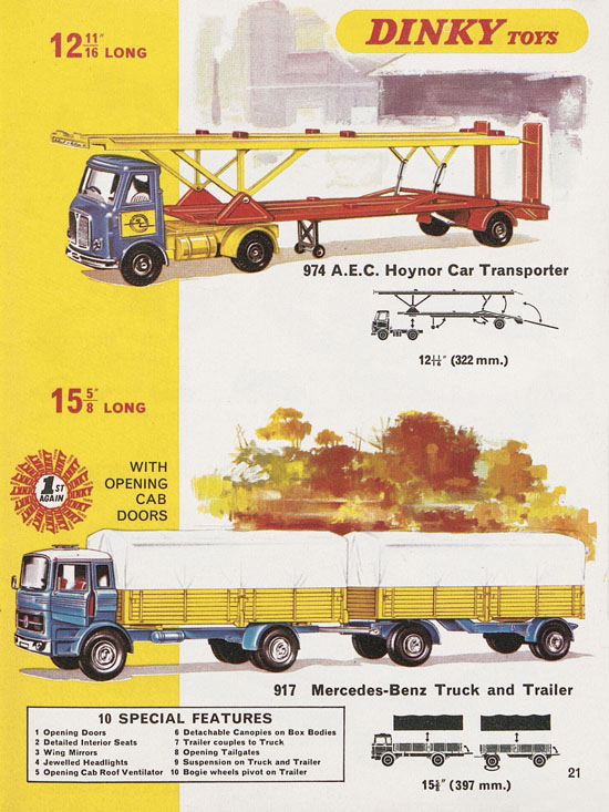 Dinky Toys Katalog 1969 No. 5, Dinky Supertoys 1969