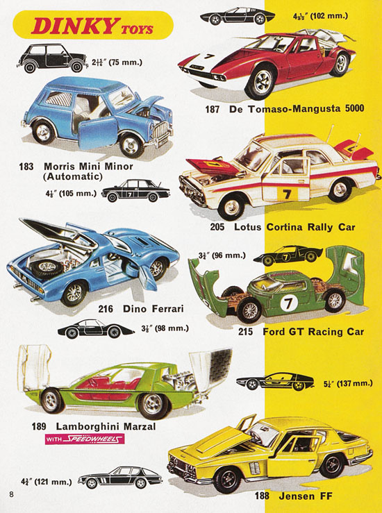 Dinky Toys Katalog 1970 No. 6, Dinky Supertoys 1970