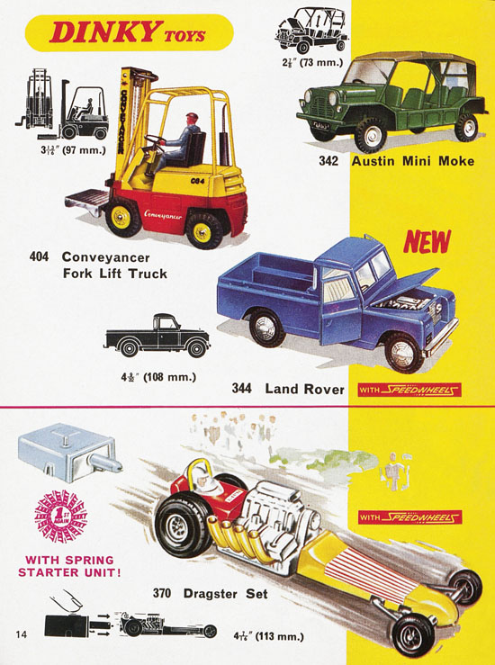 Dinky Toys Katalog 1970 No. 6, Dinky Supertoys 1970