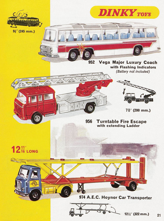 Dinky Toys Katalog 1970 No. 6, Dinky Supertoys 1970