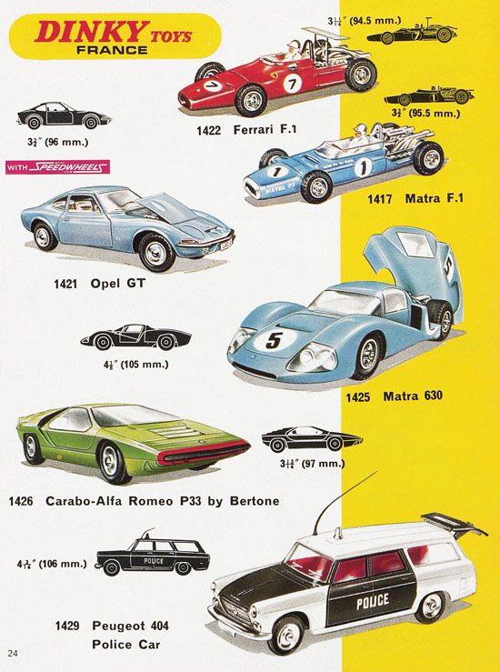 Dinky Toys Katalog 1970 No. 6, Dinky Supertoys 1970