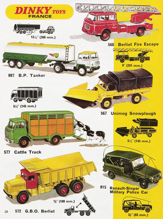 Dinky Toys Katalog 1970 No. 6, Dinky Supertoys 1970