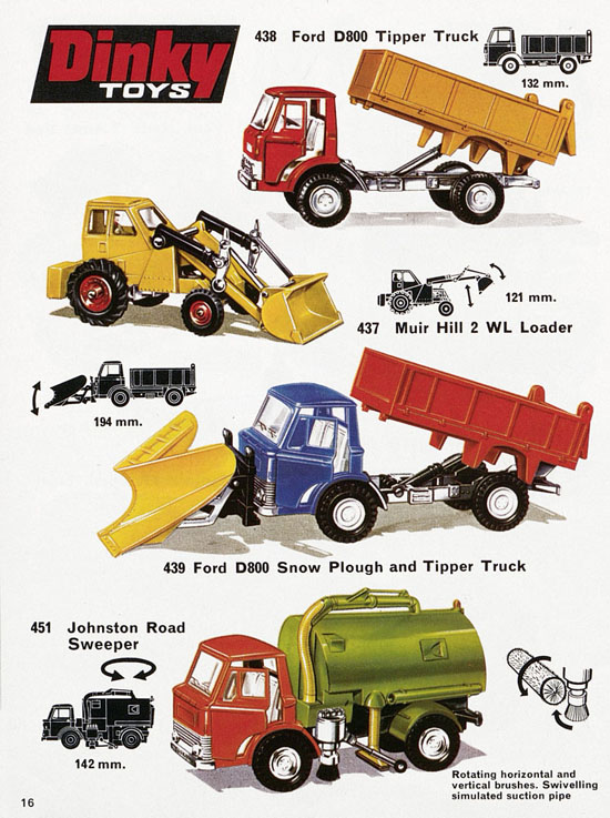 Dinky Toys Katalog 1972, Dinky Supertoys 1972