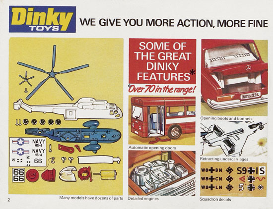 Dinky Toys Katalog 1973, Dinky Supertoys 1973