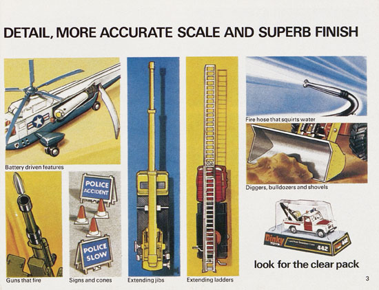 Dinky Toys Katalog 1973, Dinky Supertoys 1973