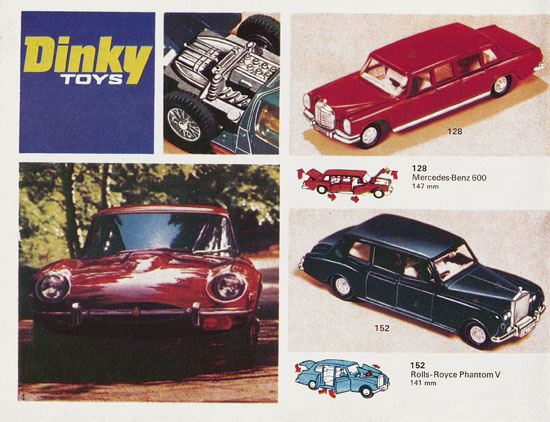 Dinky Toys Katalog 1973, Dinky Supertoys 1973