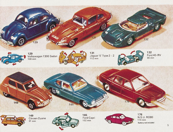 Dinky Toys Katalog 1973, Dinky Supertoys 1973