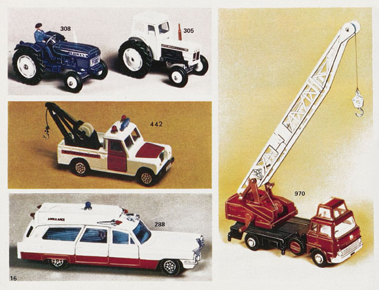 Dinky Toys Katalog 1973, Dinky Supertoys 1973