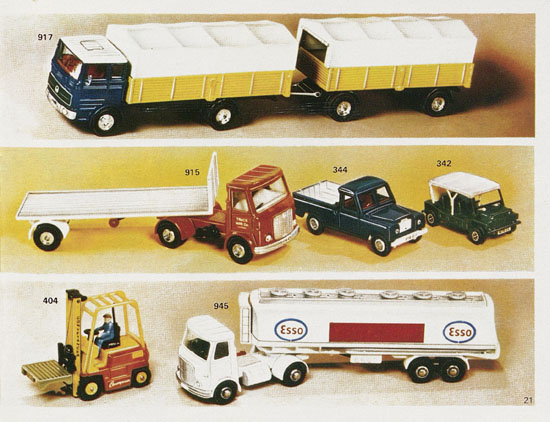 Dinky Toys Katalog 1973, Dinky Supertoys 1973