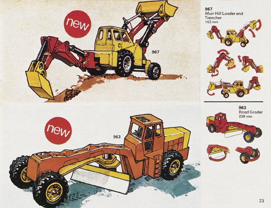 Dinky Toys Katalog 1973, Dinky Supertoys 1973