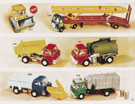 Dinky Toys Katalog 1973, Dinky Supertoys 1973