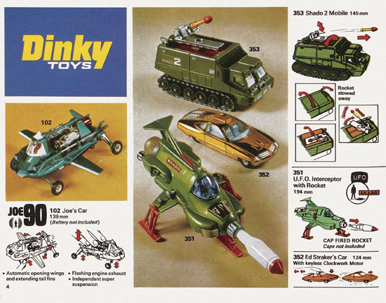 Dinky Toys Katalog 1974, Dinky catalog 1974