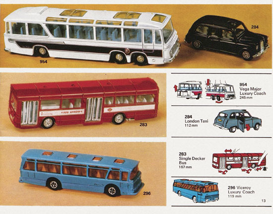 Dinky Toys Katalog 1974, Dinky catalog 1974