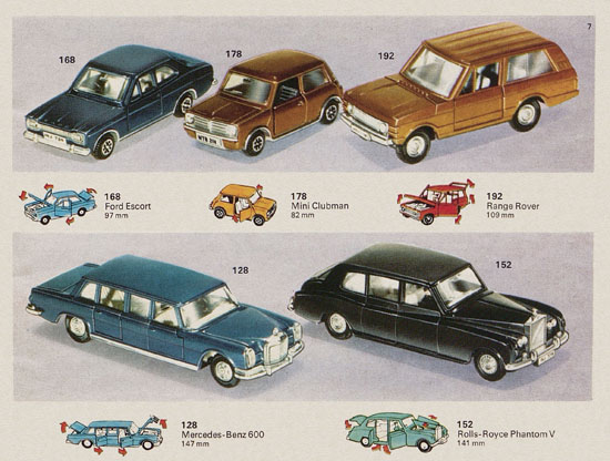 Dinky Toys catalog No. 11 1975