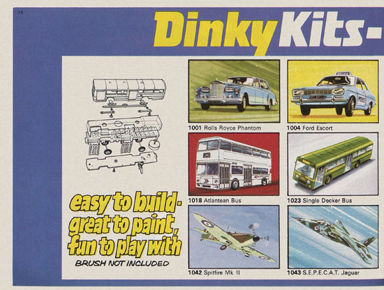 Dinky Toys catalog No. 11 1975