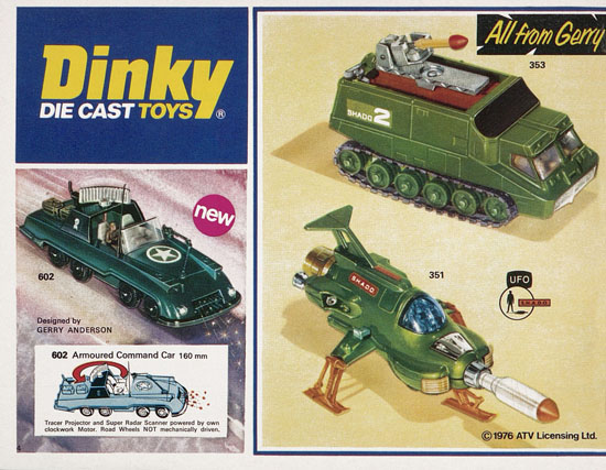Seite 4 Dinky Toys Katalog 1976, Dinky Supertoys 1976